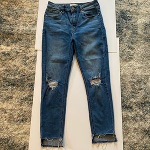 JBD HIGH RISE SKINNY JEANS SIZE 28